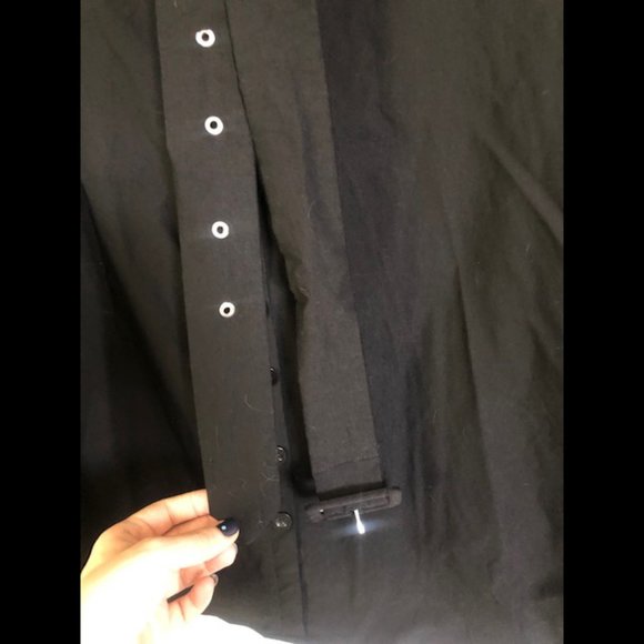 Belle Poque Black Vintage Style Button skirt XXL - Picture 8 of 9